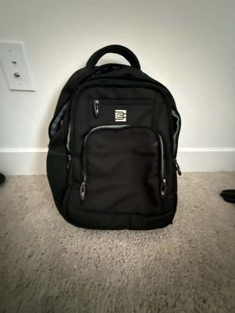 Bruno Cavalli Laptop Backpack Black